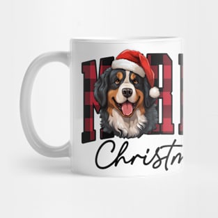 Christmas Bernese mountain dog Mug